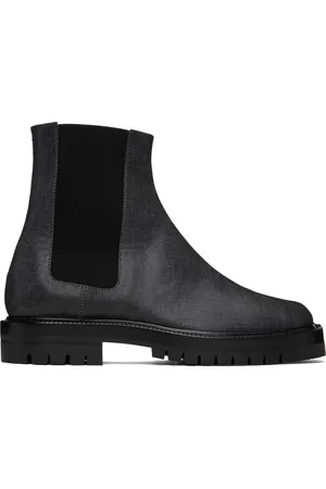 Maison Margiela Black Tabi County Chelsea Boots
