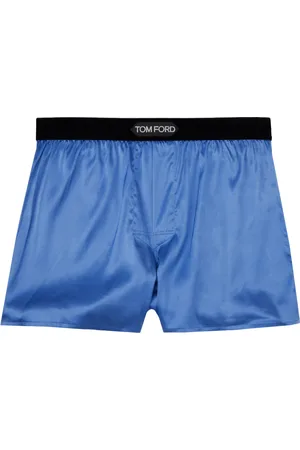Tom Ford Blue Silk Boxers