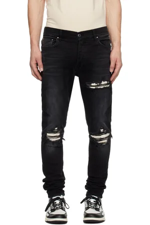 AMIRI Black MX1 Ultrasuede Jeans