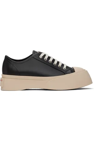 Marni Black Nappa Leather Pablo Sneakers