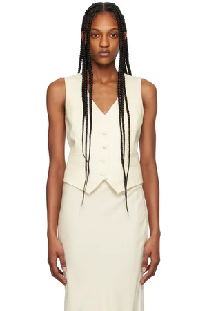 GABRIELA HEARST Off-White Coleridge Vest