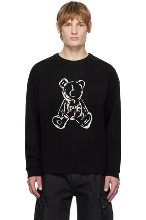 Izzue Black Bear Crewneck Sweater