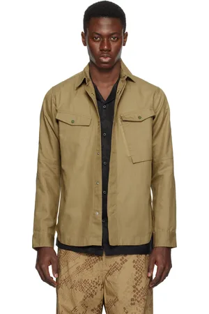 Maharishi Tan Miltype Custom Shirt