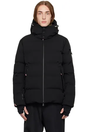 Moncler Black Montgetech Down Jacket