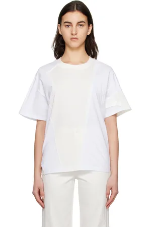3.1 Phillip Lim White Deconstructed T-Shirt
