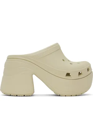 Crocs Off-White Siren Clogs