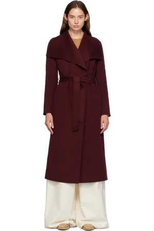 Mackage Burgundy Mai-CN Coat