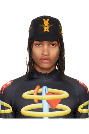 WALTER VAN BEIRENDONCK Black Toyterror Cycling Cap