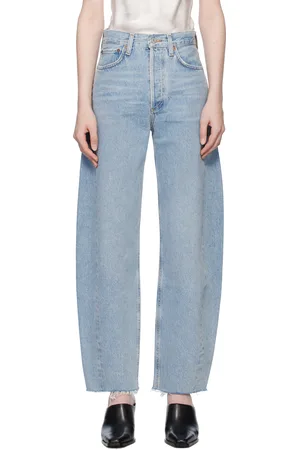 AGOLDE Blue Luna High Rise Pieced Jeans