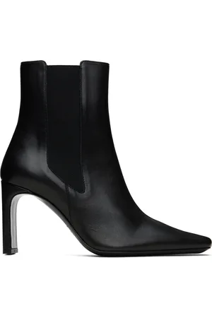 Staud Black Wally High Heeled Ankle Boots