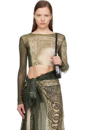 Jean Paul Gaultier Green & Off-White 