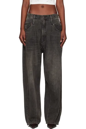 R13 SSENSE Exclusive Gray Double Loop Venti Jeans