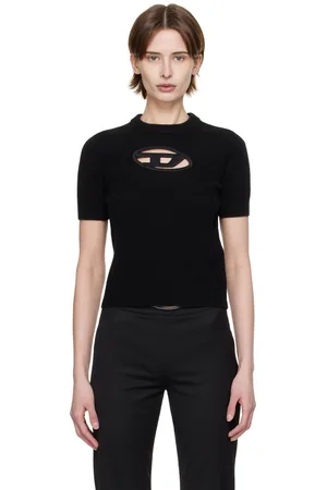 Diesel Black M-Argarin-Ss Sweater