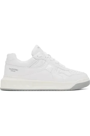 VALENTINO GARAVANI White One Stud Sneakers