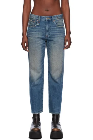 R13 Indigo Romeo Jeans
