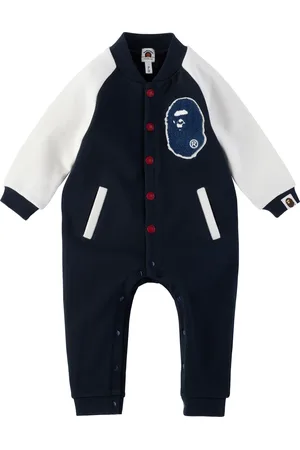 BAPE Baby Navy Varsity Jumpsuit