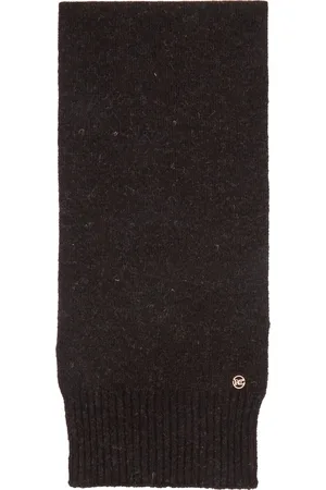 Recto Brown Shetland Wool Scarf