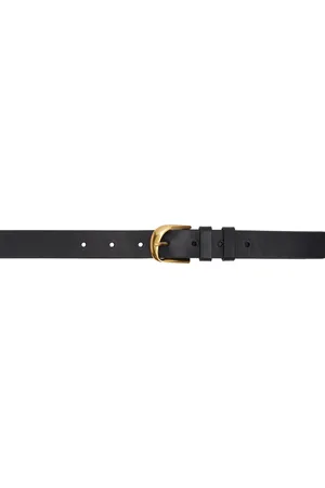 Frame Black Twist Buckle Belt