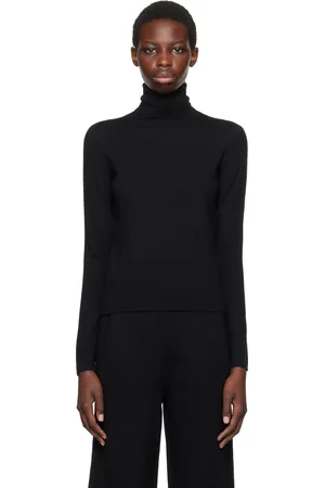 Max Mara Black Veloce Turtleneck