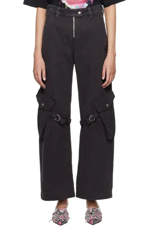 Acne Studios Gray Cargo Pocket Trousers