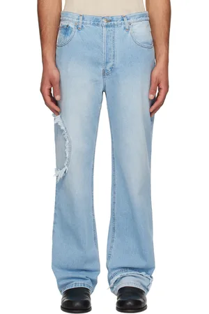 Edward Cuming Blue Circle Window Jeans