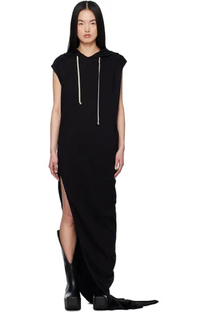 Rick Owens Black Hollywood Edfu T Maxi Dress