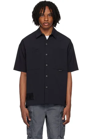 Izzue Black Button-Down Shirt