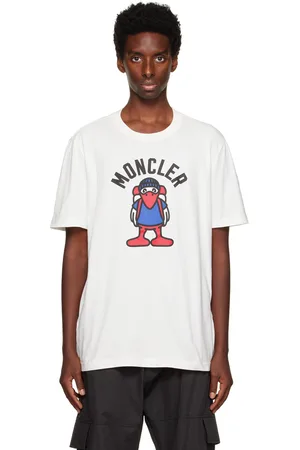 Moncler White Printed T-Shirt