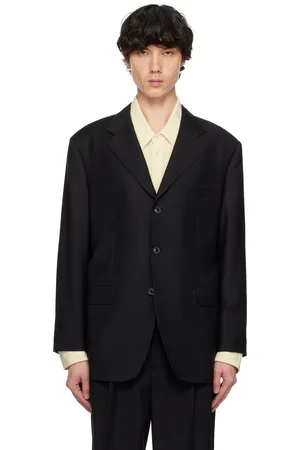Maison Margiela Black Mohair Blazer