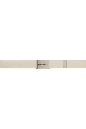 Carhartt Off-White Clip Belt