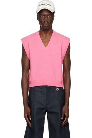 WOOYOUNGMI Pink V-Neck Vest