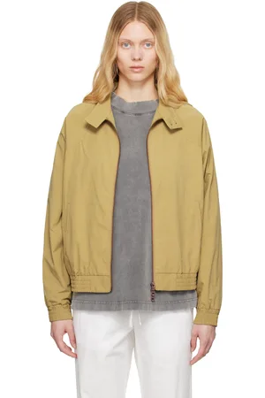 Carter Young Beige Western Harrington Jacket