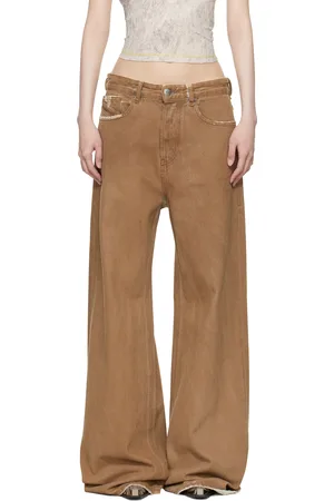 Diesel Brown 1996 D-Sire 09j82 Relaxed Jeans