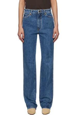 Khaite Blue Danielle Jeans