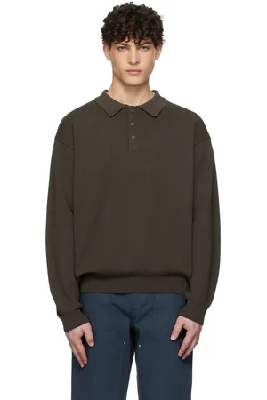 UNIFORM Collar L/S Knit Polo