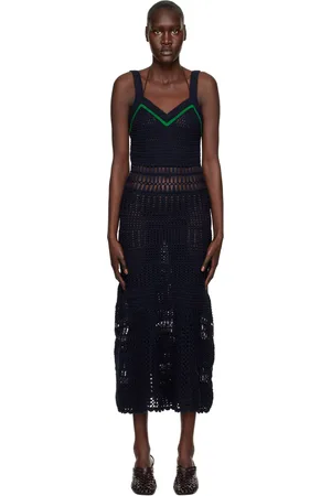 WALES BONNER Djembe Midi Dress
