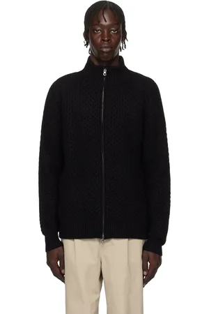 Reigning Champ Merino Honeycomb Track Sweater