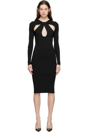 COPERNI Twisted Cutout Midi Dress