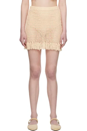 THE GARMENT Beige Egypt Miniskirt