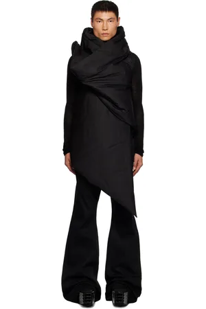 Rick Owens Black Gleam Vest