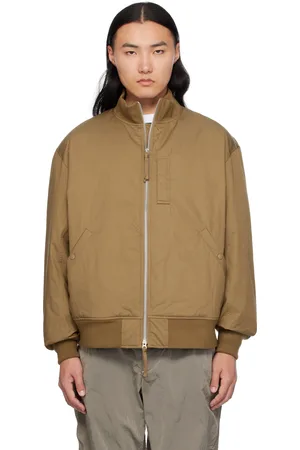 NANAMÍCA Brown Insulation Varsity Bomber Jacket