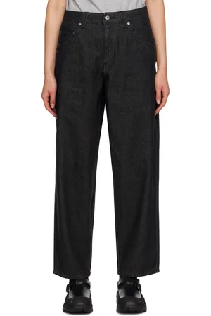 DIME Black Classic Baggy Jeans