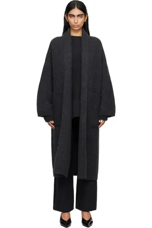 Lauren Manoogian Gray Double Face Long Coat