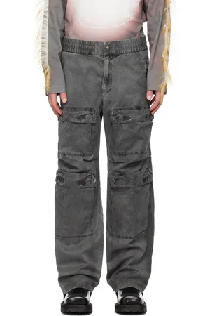 Diesel Gray P-Danzel Cargo Pants