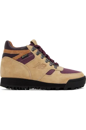 New Balance Tan & Burgundy ALD Edition Rainier Boots