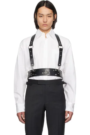 Vivienne Westwood Black Studs Harness Belt