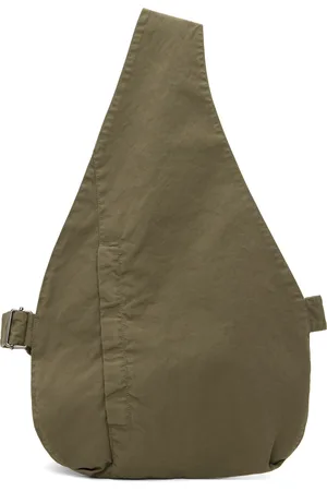 DRIES VAN NOTEN Khaki One Shoulder Vest Bag