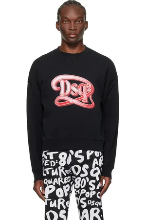 Dsquared2 Black Drop Fit Sweatshirt