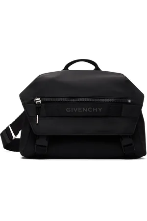 Givenchy Black G-Trek Messenger Bag