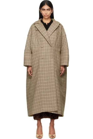 DRIES VAN NOTEN Beige Long Coat